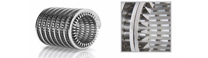 Elemento Filtrante de Design de Execução Especial Axial
