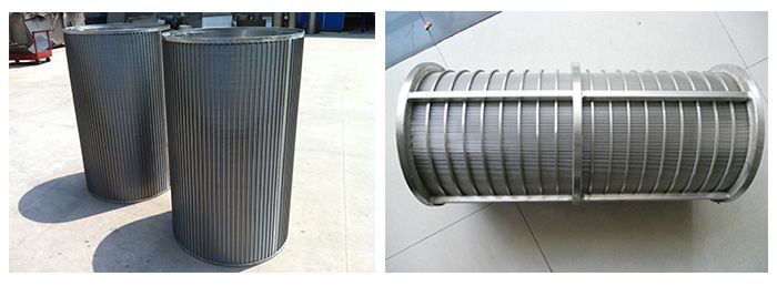 elementos filtrantes espiralados cilíndricos, cilindros em aço inox, cilindros industriais, telas industriais